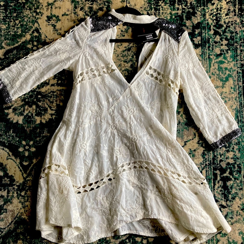 One of a kind sequin summer dress